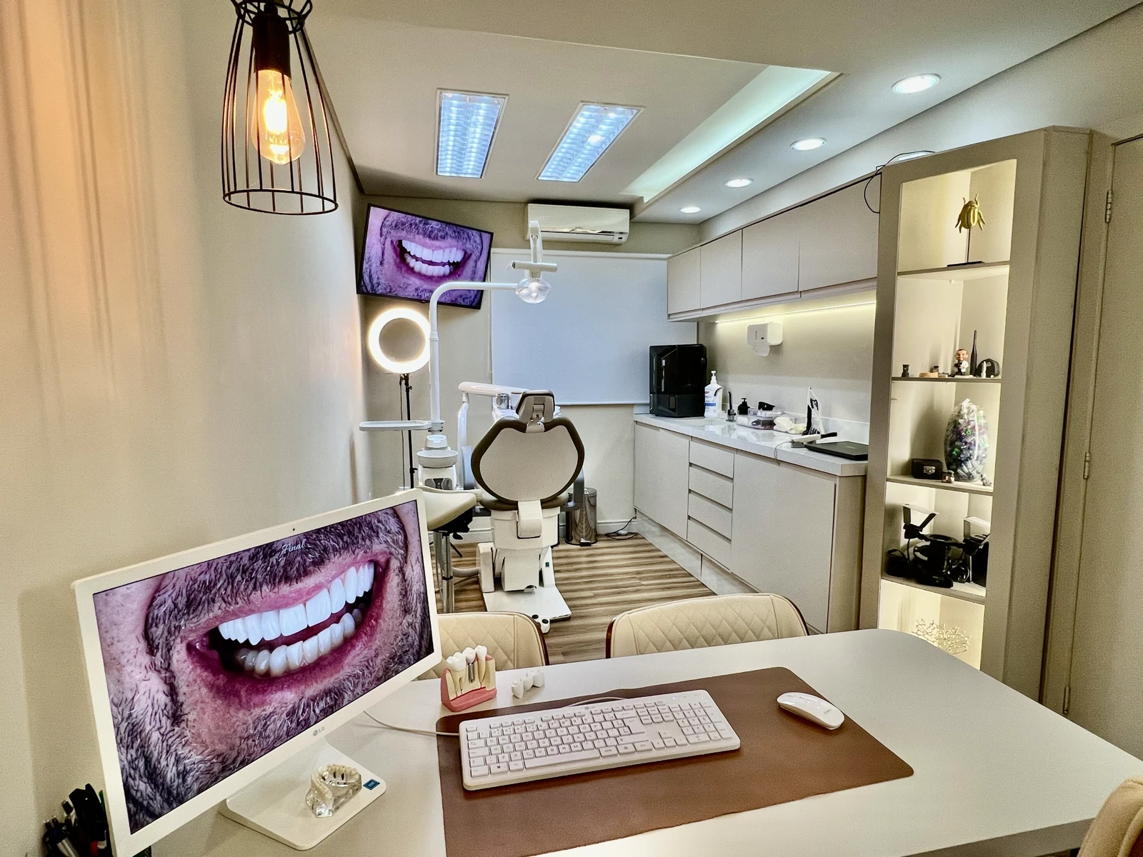 Consultório odontológico — cadeira